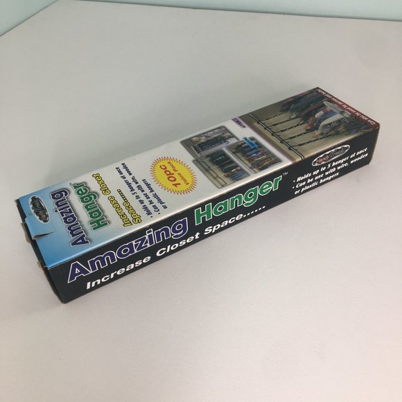 Closet Hangers Increase Space Clothes Organizer Storage Purses Belts - Picture 16 of 16